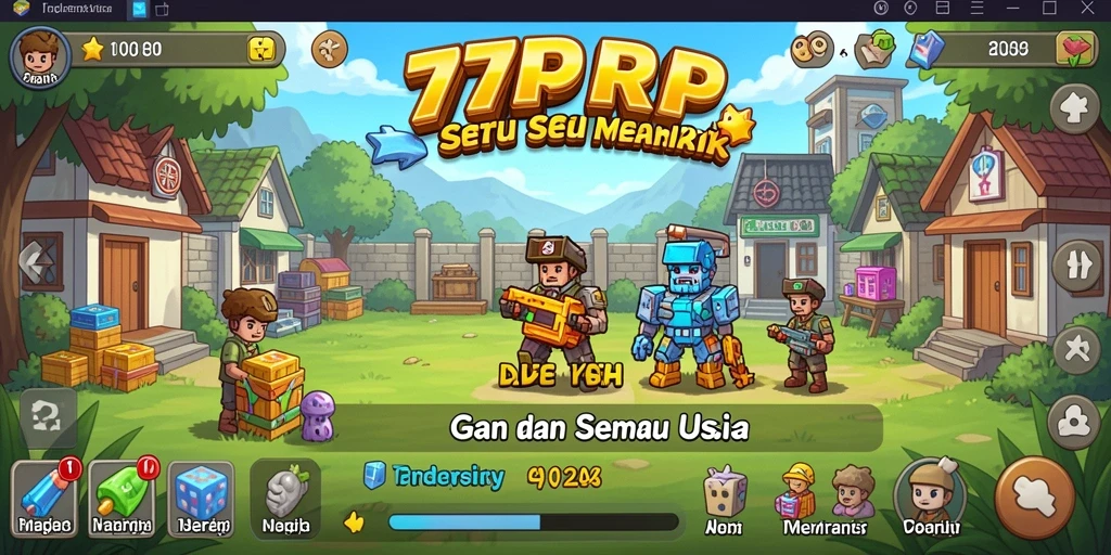 Tampilan menarik dari gameplay 77RP yang seru dan menghibur.