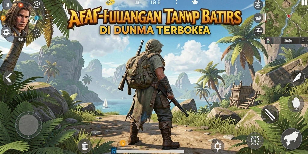 Gameplay Open World AFAF yang mengesankan dan luas.