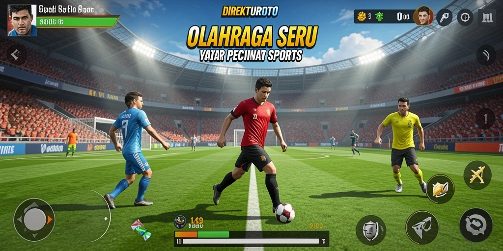 Tampilan menarik dari permainan olahraga DIREKTURTOTO dengan grafik yang memukau.