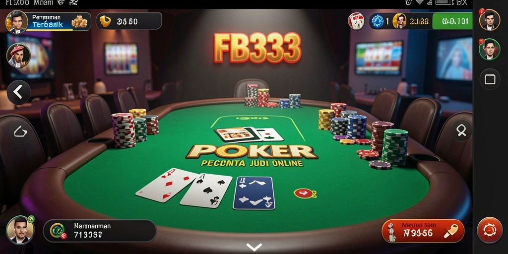 Gameplay FB333 yang seru dan menantang dengan pemain nyata.