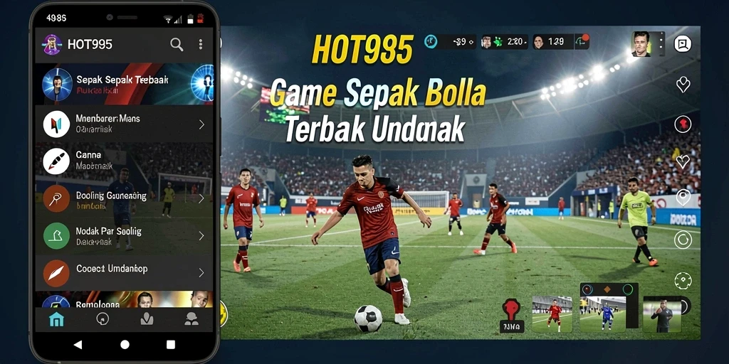 Tampilan gameplay HOT985 yang seru dan mendebarkan di lapangan hijau.