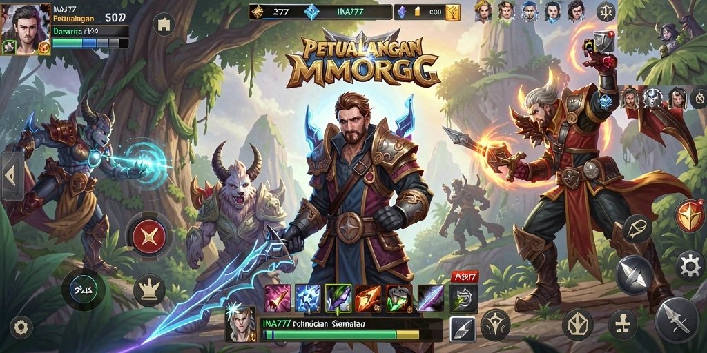 Gameplay seru dengan berbagai petualangan menarik di INA777.