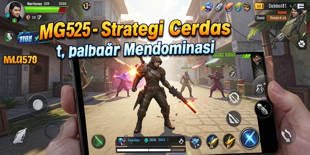 Gameplay MG525 yang menegangkan dengan berbagai strategi.