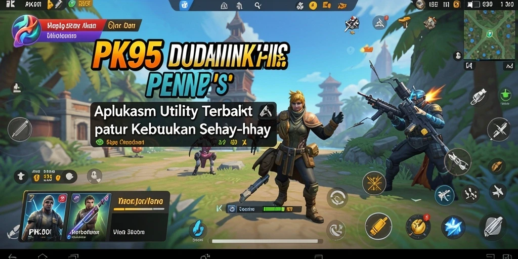 Tampilan antarmuka PK95 yang modern dan fungsional.