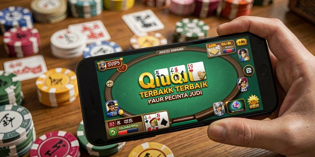 Screenshot gameplay SVIP5 menampilkan serunya bermain QiuQiu.